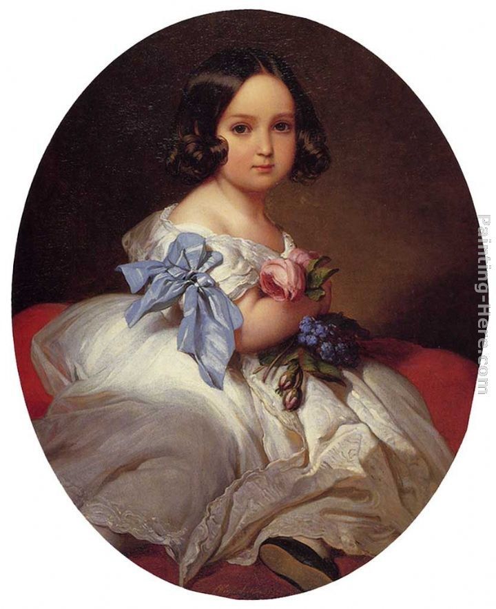Franz Xavier Winterhalter Princess Charlotte of Belgium